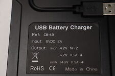 Cargador de batería universal Dottmon LCD inteligente 4 bahías CB-4B segunda mano  Embacar hacia Argentina
