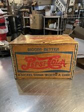 Vintage wooden pepsi for sale  Canton