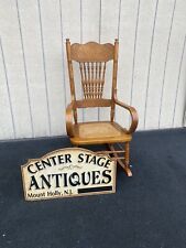 chair back pressed oak for sale  Mount Holly