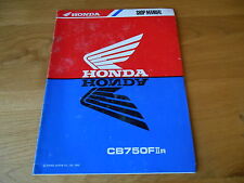 Honda cb750f2 workshop for sale  BRIDGWATER