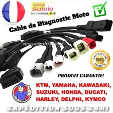 Câble obd2 moto d'occasion  Orange