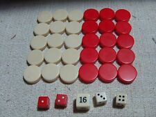 Backgammon disks red for sale  Oviedo