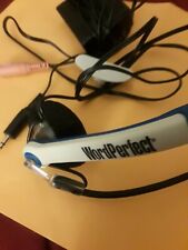 Wordperfect Ear Phone VX1 LORO TRADUCTOR Boca Cable Computadora Teléfono  segunda mano  Embacar hacia Argentina