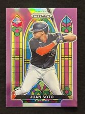 Used, 2021 Prizm Juan Soto Stained Glass Purple Prizm #SG-3 Washington Nationals for sale  Shipping to South Africa