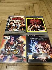 Lote de 4 jogos de luta PS3 PAL (Tekken Hybrid, Super Street Fighter, TNA) comprar usado  Enviando para Brazil