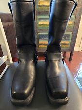 Black motorcycle boots for sale  Mount Pleasant