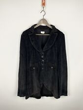 Vintage Transit Par Such 220 Velour Black Faded Button Women's Jacket Sz 5 for sale  Shipping to South Africa