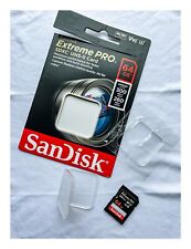 SanDisk 64GB Extreme PRO SDXC UHS-Il Memory Card   BARELY USED, used for sale  Shipping to South Africa