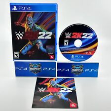 WWE 2K22 - PS4 Sony PlayStation 4 W/ Manual CIB for sale  Shipping to South Africa