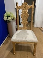 Wedding throne chairs for sale  ROMFORD