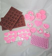 Used, Resin Moulds Hearts 28 Items Bundle Epoxy Silicone Craft Job Lot  for sale  Shipping to South Africa