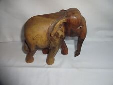 wooden elephant vintage for sale  Shipping to Ireland