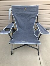 GCI Outdoor Kickback Rocker Chair, Color: Heathered Gray Pewter Used Twice for sale  Shipping to South Africa