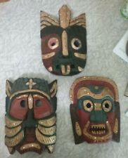 masks wood carved 90 for sale  Willoughby
