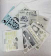 Acrylic stamp set for sale  Bedford