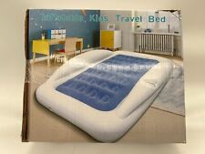 Clásica cama de viaje inflable para niños blanca azul exterior para camping y senderismo segunda mano  Embacar hacia Argentina