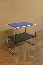 Vintage Marcel Breuer Kovona B12 Bauhaus Console Mesa Lateral Streamline Azul comprar usado  Enviando para Brazil