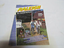 Catálogo Hoja Publicidad Cycle Raleigh Francia 1987 Bicicleta Antiguo, usado comprar usado  Enviando para Brazil