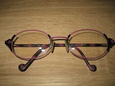 Silhouette   Brille  M 6149 / 50.  V 6057  52" "20   130   Pink / Schwarz  tweedehands  verschepen naar Netherlands