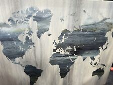 map world decor canvas wall for sale  Eugene
