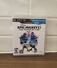 Disney Epic Mickey 2: The Power of Two (Sony PlayStation 3, 2012) PS3 , usado comprar usado  Enviando para Brazil