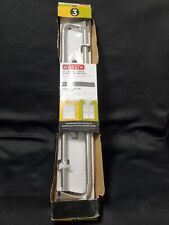 DELTA Everly Sliding Bathtub Shower Door Handles Brushed Nickel Silver 20", used for sale  Shipping to South Africa
