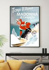 Poster vintage madonna usato  Quartu Sant Elena