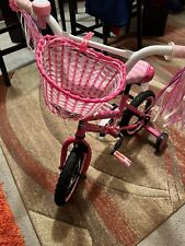 Bicicleta Disney Minnie Mouse 12 polegadas para meninas por Huffy, EZ Build, rosa quente comprar usado  Enviando para Brazil