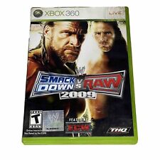 Smackdown Vs Raw 2009 Microsoft Xbox 360 2008 No Manual Tested and Working for sale  Shipping to South Africa