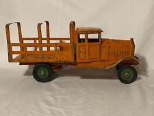 Kingsbury Toys 1920s Pressed Steel Motor Driven RARE COVERED Stake Truck Y-2 for sale  Shipping to South Africa