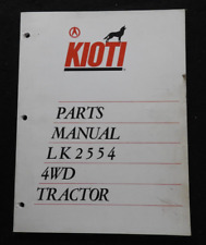 Oryginalny katalog części ciągnika KIOTI LK 2554 4WD ręczny bardzo dobry kształt 100+ na sprzedaż  Wysyłka do Poland