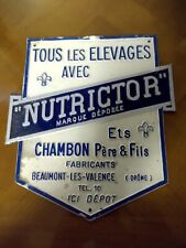 Ancienne plaque publicitaire d'occasion  Beaumont-lès-Valence