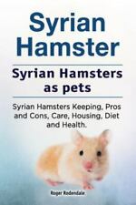 Syrian hamster. syrian for sale  USA