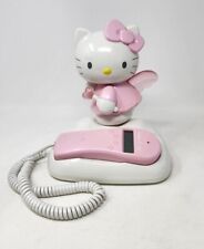 Pilhas Hello Kitty Angel Fairy San telefone fixo vintage KT2010 2003 C  comprar usado  Enviando para Brazil