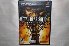 Usado, Metal Gear Solid 3 Snake Eater - Sony Playstation 2 PS2 - Completo comprar usado  Enviando para Brazil
