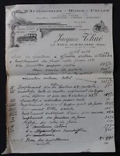1931 invoice theil d'occasion  Expédié en Belgium