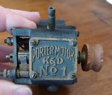 Usado, Brinquedo de ferro fundido antigo porteiro elétrico motor K & D nº. 1 Vintage comprar usado  Enviando para Brazil