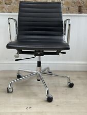 Vintage Eames ICF EA Leather Swivel Desk Office Chair for sale  Shipping to South Africa
