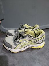 Używany, Damskie buty do biegania Reebok DMX RIDE rozmiar 7 szare żółte na sprzedaż  Wysyłka do Poland