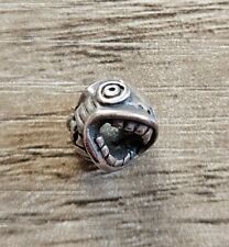 Trollbeads Tupilak mouth, retired 2010. Rare Bead, Silver 925.  for sale  Shipping to South Africa