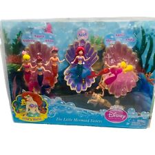 Muñeca Sirena Princesa Disney Paquete de 7 The Little Sirenmaid Sister Ariels World 2011, usado segunda mano  Embacar hacia Argentina