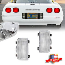 2 peças lâmpadas de luzes de backup reversas tampa traseira lente transparente para 1991-1996 Corvette C4 comprar usado  Enviando para Brazil