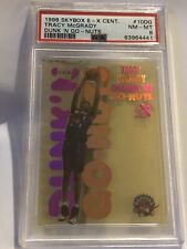TRACY MCGRADY PSA 8 DUNK 'N GO NUTS #10DG 1998-99 SKYBOX E-X CENTURY Raptors SP for sale  Shipping to South Africa