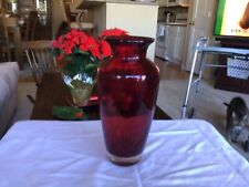 Beautiful red vase for sale  O Fallon
