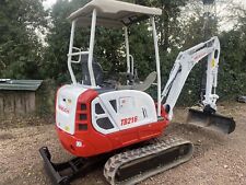Takueichi tb216 excavator for sale  DROITWICH