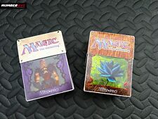 2x Vintage Ultra Pro MtG Deck Box Black Lotus Juzam Djinn Tempest Angel Greven, used for sale  Shipping to South Africa
