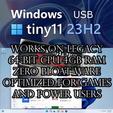 Windows tiny11 usb for sale  Ceres
