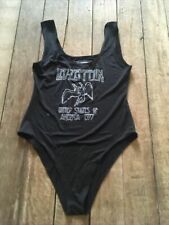 nova camiseta Led Zeppelin Freedom EUA 1977 preta bodysuit regata tamanho P comprar usado  Enviando para Brazil