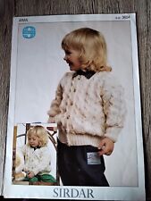 Sirdar knitting pattern for sale  CHESTERFIELD