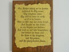 lords prayer wall plaque for sale  Rensselaer